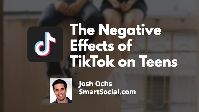 L’impact négatif de TikTok sur les adolescents